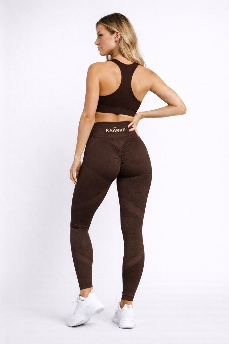 Kaarre Leggingsit S1 SLIM Ruskea