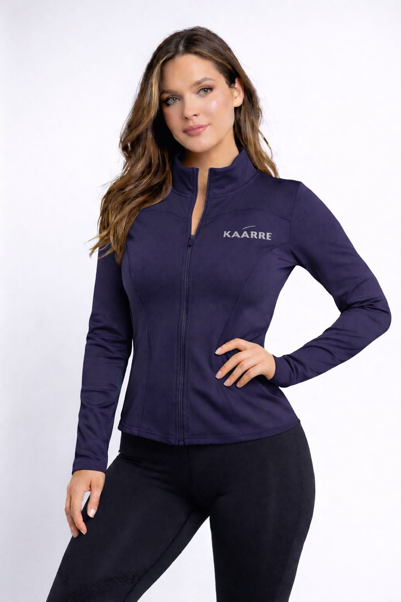 Kaarre Zipper-takki S1 Violetti