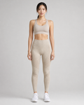 S1 Leggingsit scrunch-mutoilulla oranssi