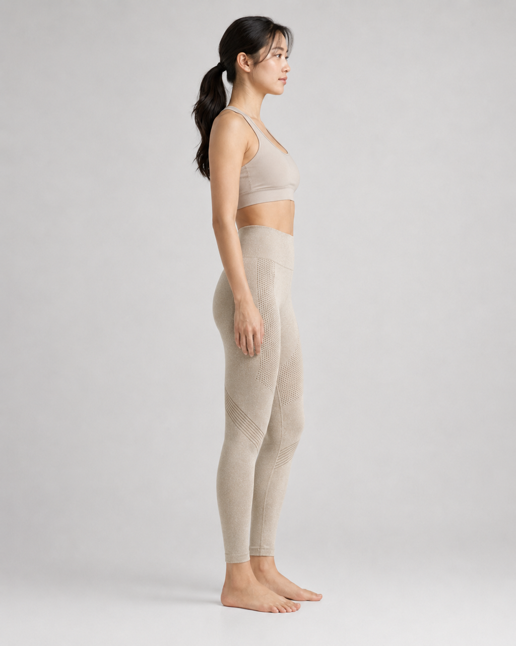 S1 Leggingsit scrunch-mutoilulla