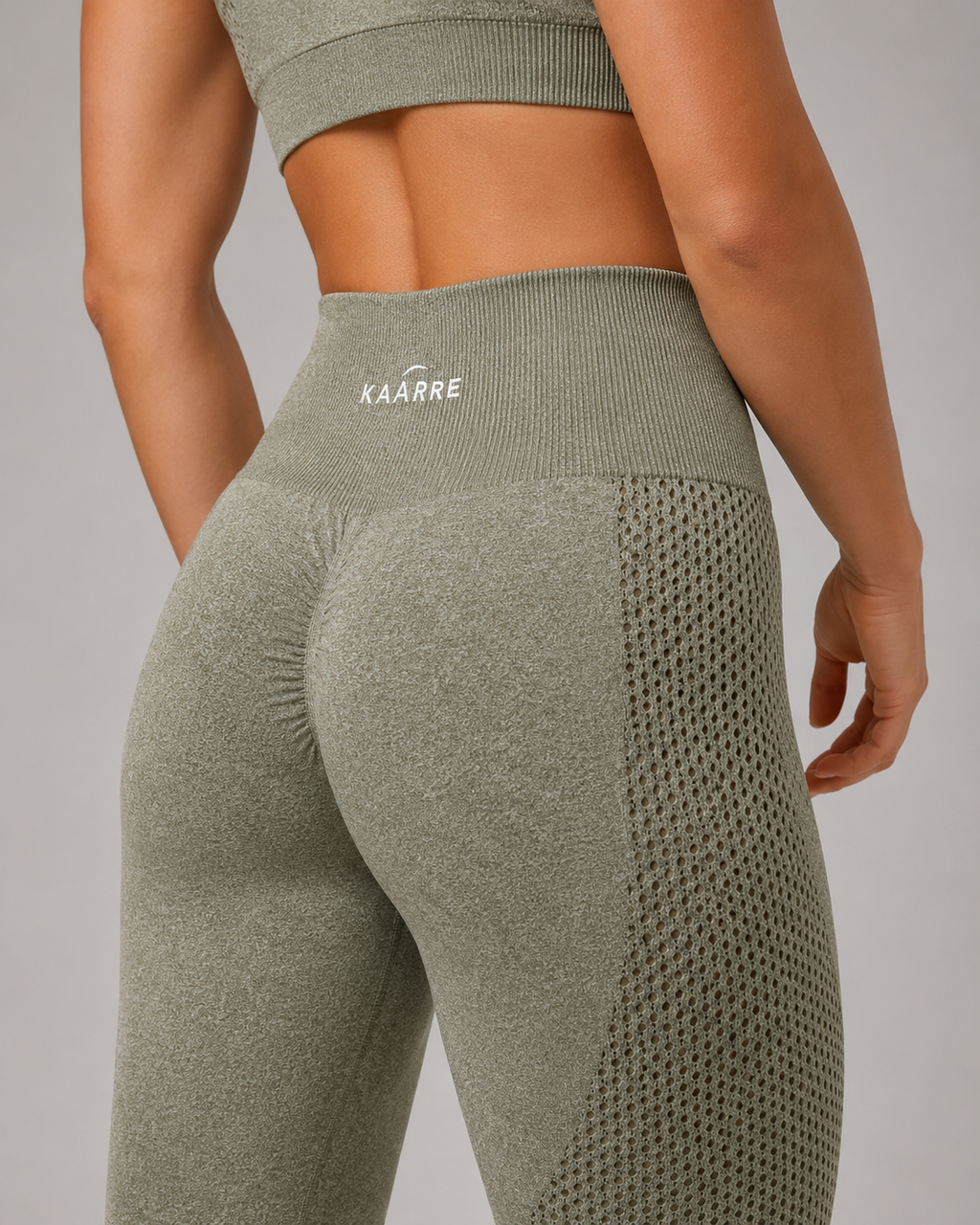 S1 Leggingsit scrunch-mutoilulla