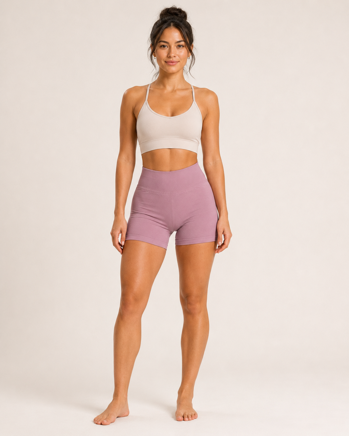 S1 Scrunch-muotoillut shortsit